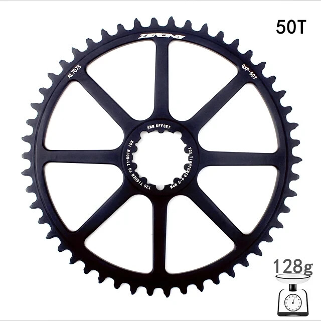 Road Bike Chainring 40/42/44/46/48/50/56T Folding Bike Chain Wheel 8-12 Speed