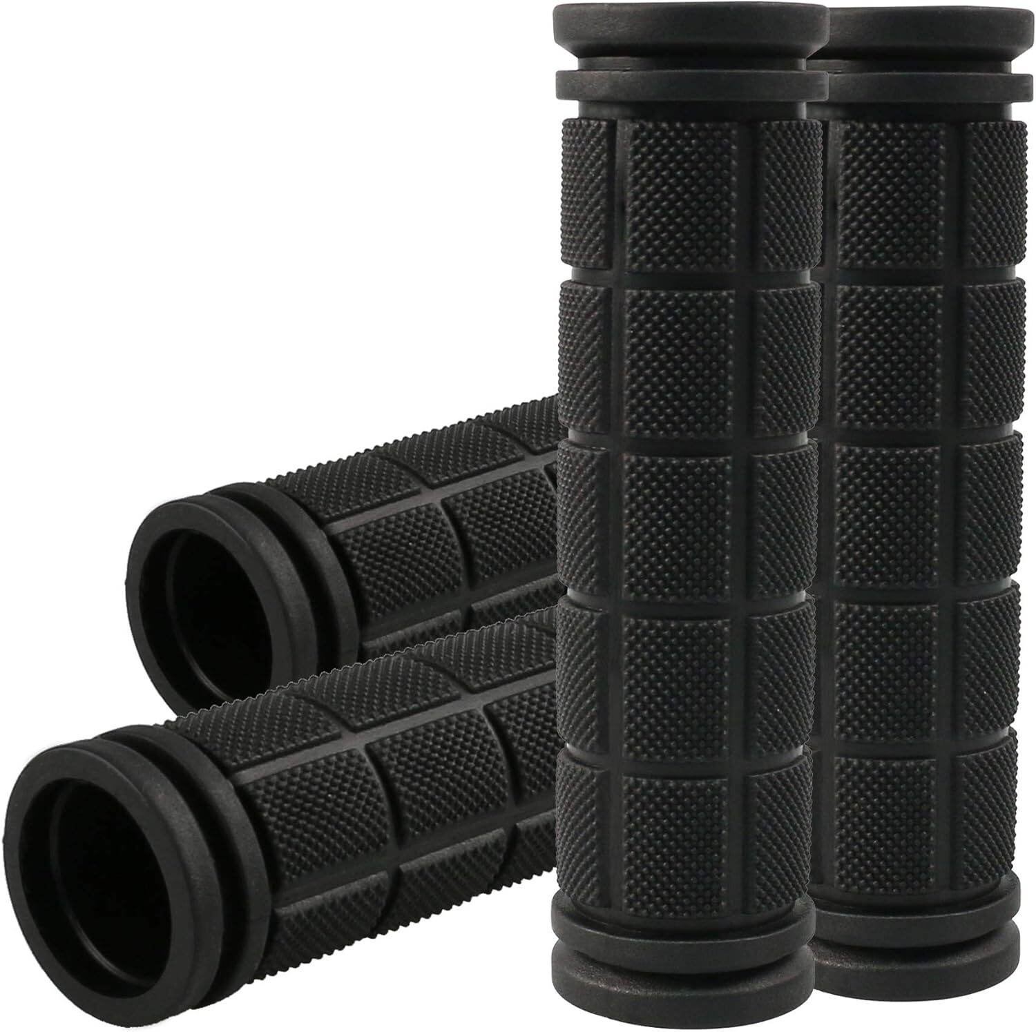 BMX MTB Bike Grips Mountain Bicycle Handlebar Soft Rubber Scooter Non Slip Pair