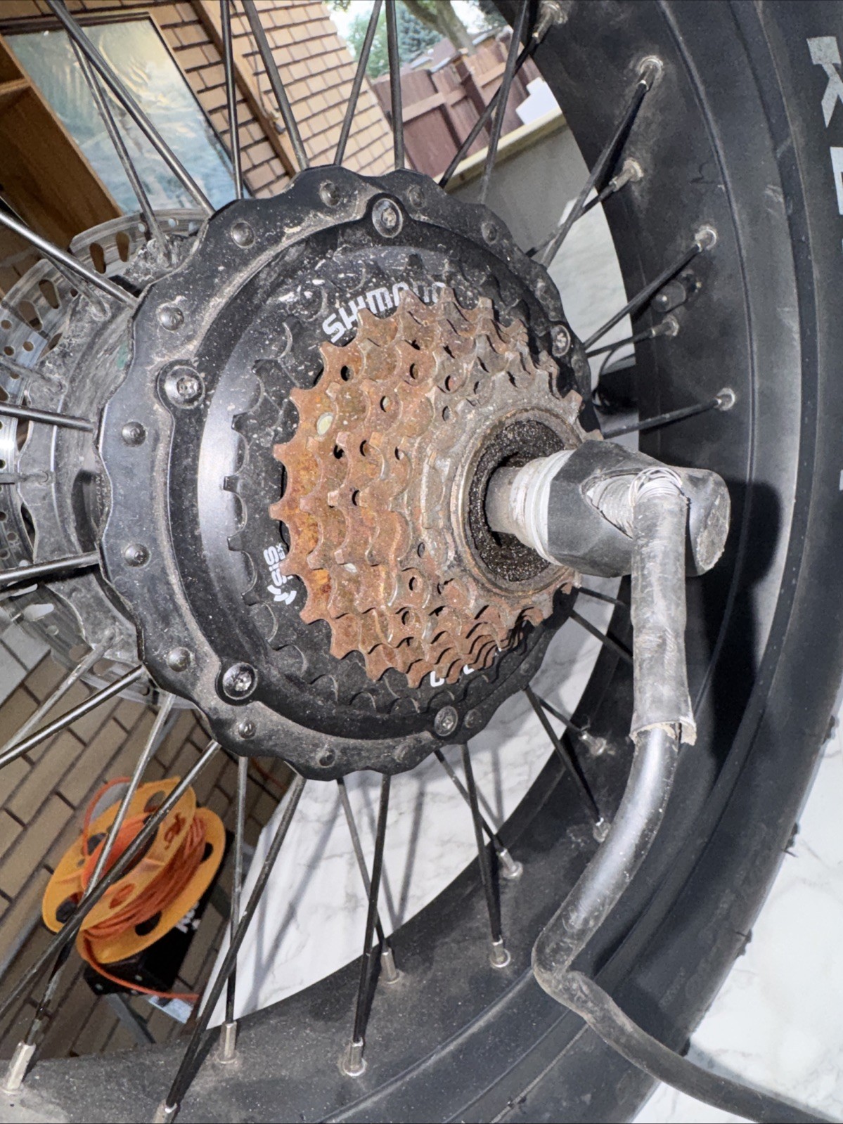 BAFANG Juiced e-bike 52V motor rear wheel assembly – hard to find part