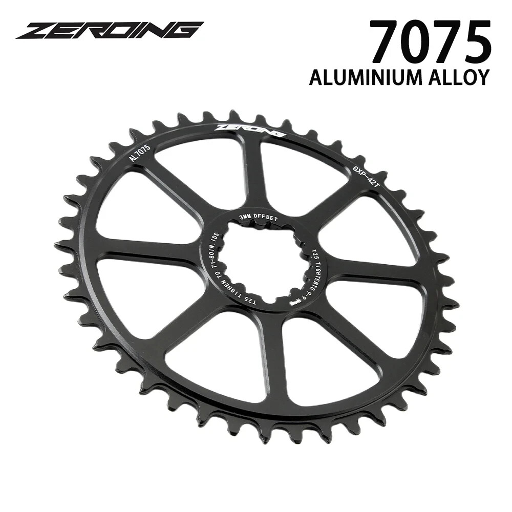 Road Bike Chainring 40/42/44/46/48/50/56T Folding Bike Chain Wheel 8-12 Speed