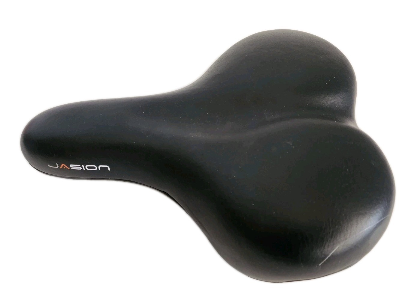 Jasion Wide Comfort Bike Saddle Seat Black Ergonomic Gel Padded