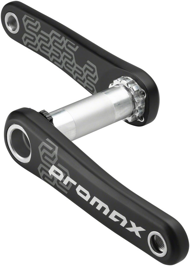 Promax CK-1 Carbon Crankset – 165mm, 2-PC, Direct Mount 3-Bolt, 30mm Spindle,