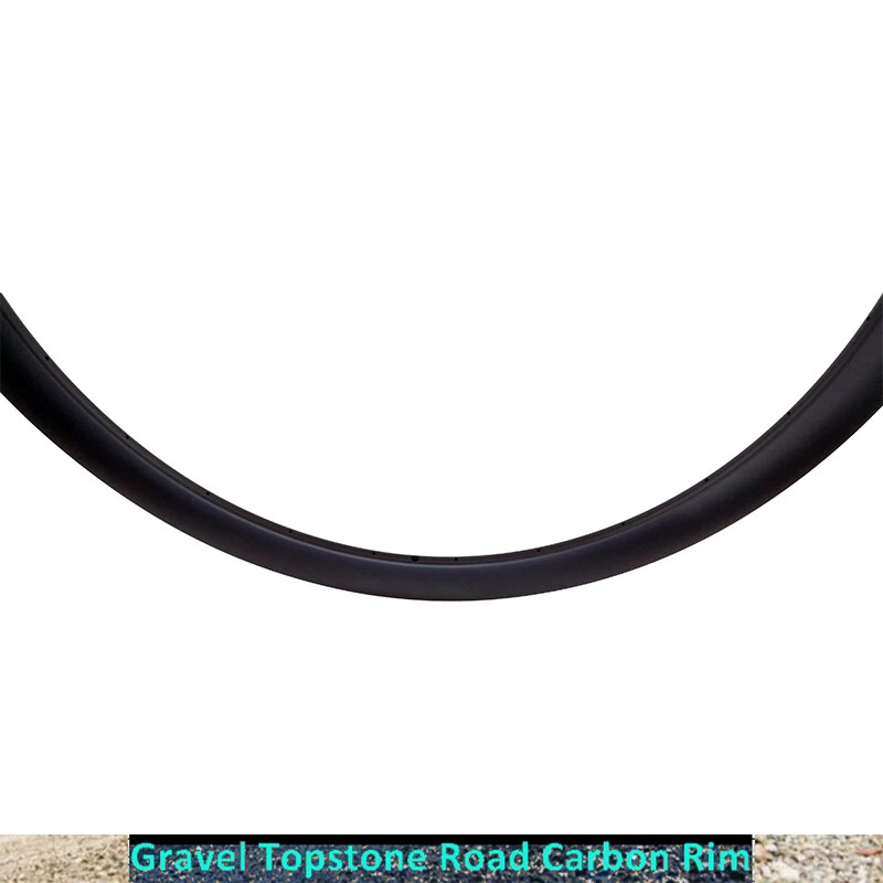 700C Gravel Road Bike Carbon Rim 30mm Wide 45mm Deep Disc Brake 24 28 32 Holes
