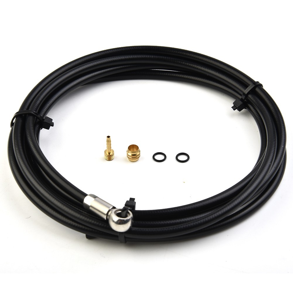 2m Fit Magura-Mt4/mt5/mt6/mt7/mt8 & Mt Trail Rubber Black Bike Brake Hose Set