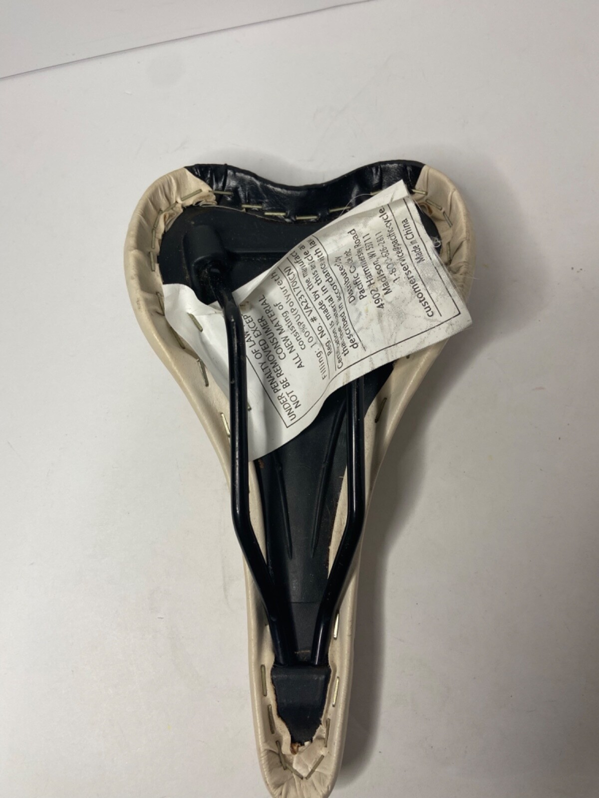 Beige Purple Black MONGOOSE Showell VXV Bicycle Seat Universal F0
