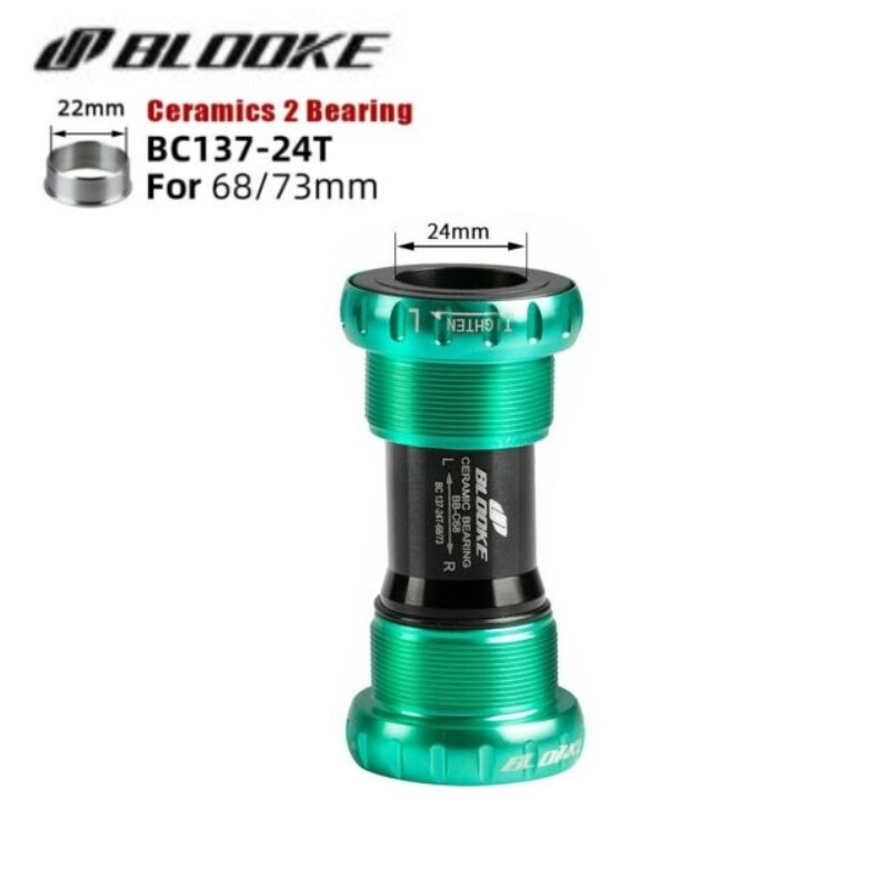 BLOOKE Ceramic Bottom Bracket Bike Bicycle For SRAM SHIMANO GXP Prowheel BB52