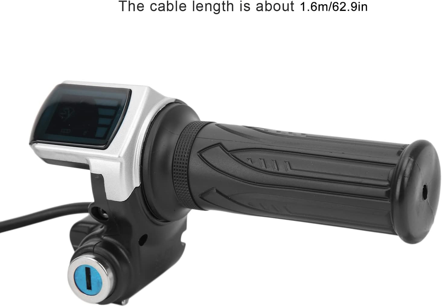48V Half Twist Throttle, Ebike Throttle, Electric Bike Throttle with LED Display