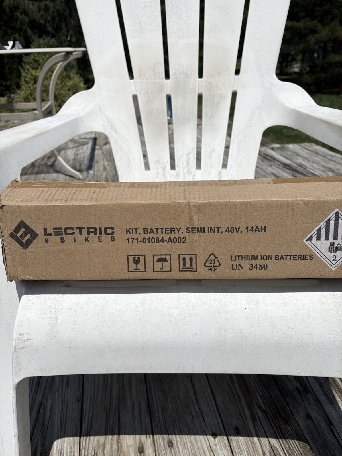 Lectric eBikes 48V 14Ah 672Wh Li-Ion E-Bike Battery Pack UL 2271 certified