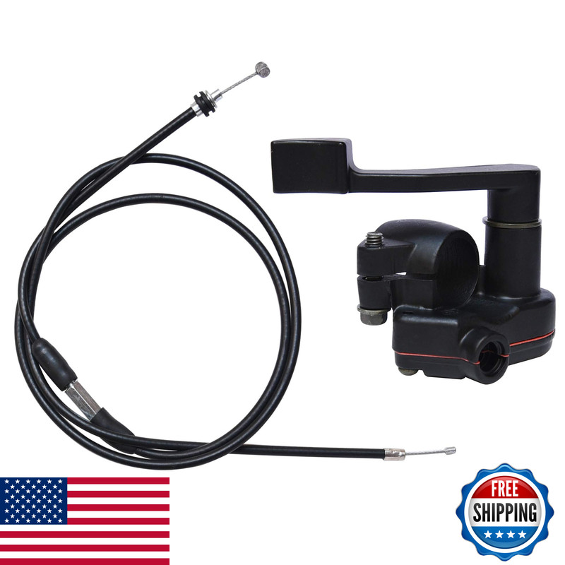 The Revenant 7/8 22Mm Thumb Throttle Cable Accelerator Handle Assembly For 50Cc