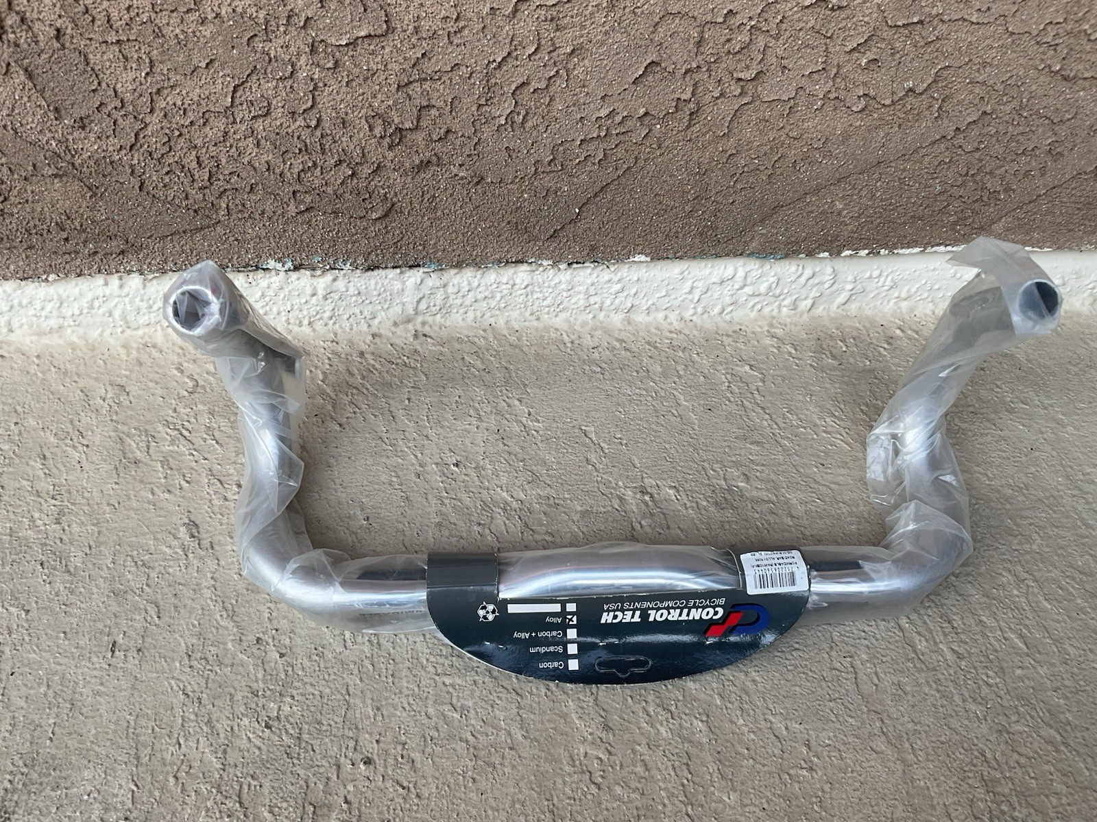 NEW Silver Controltech Formidable Alloy 42mm x 31.8mm Road Drop Bar Handlebar