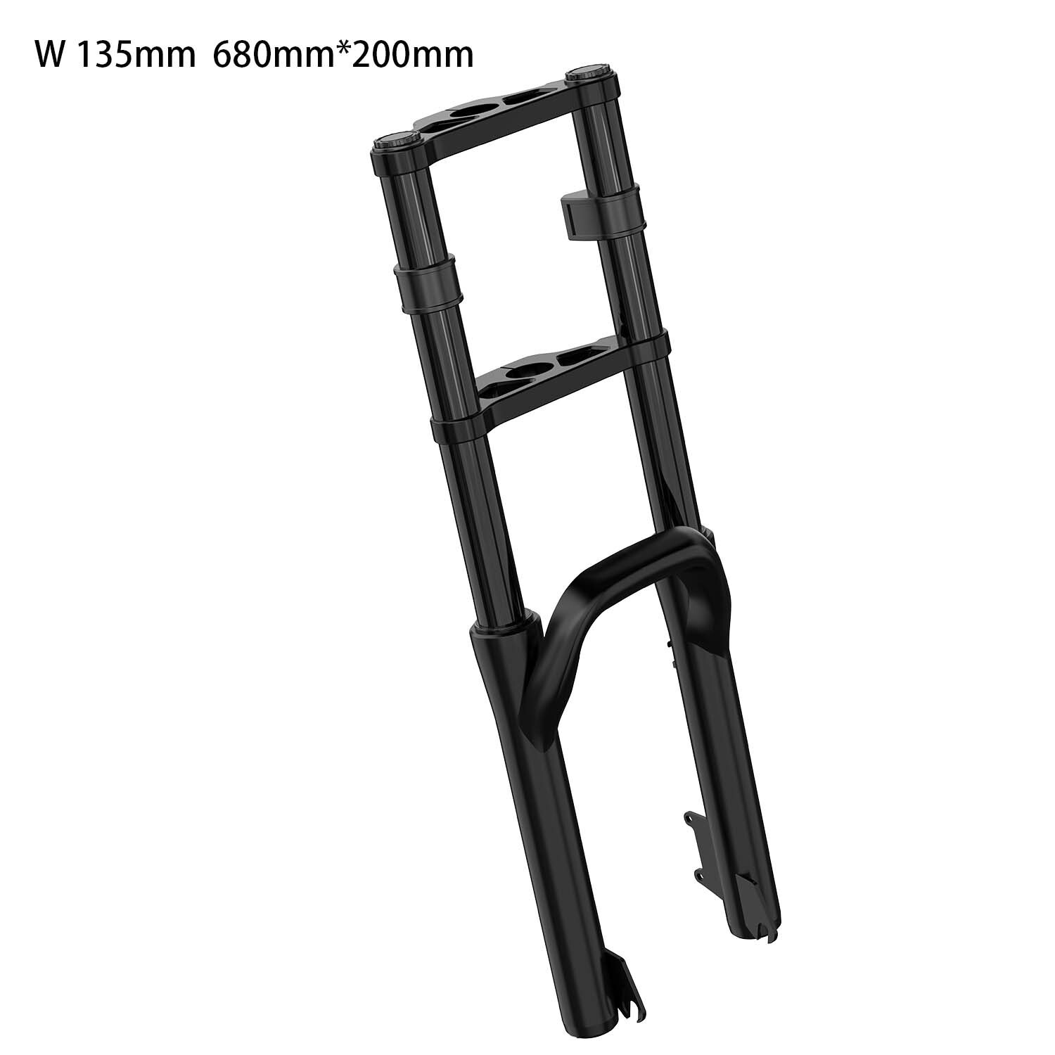 Front Suspension MTB E-Bike Fork for K6-G Mountain ebike Coated Aluminum