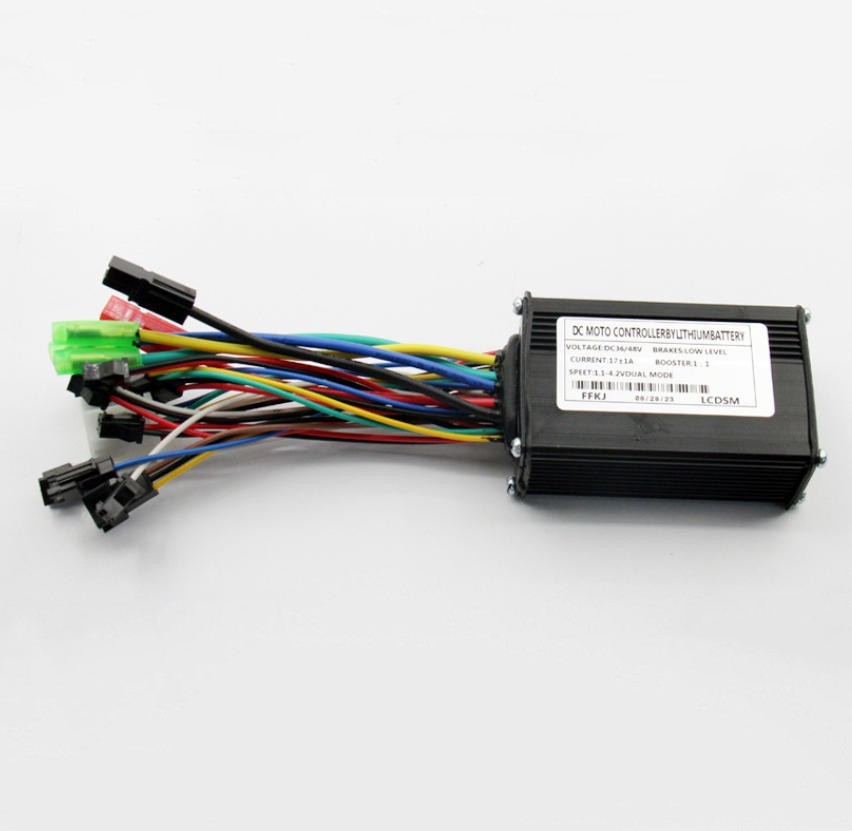 E-Bike 17A Three Model Speed Limited Controller 48V 250W/350W Motor Sine wave