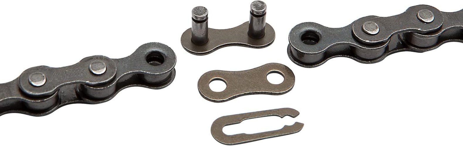 Heavy-Duty Steel Replacement Bike Chain 112 Links for Single & Multi-Speed Bikes