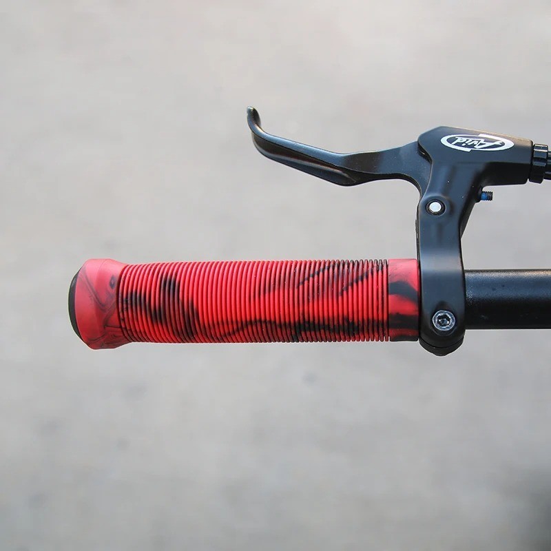 125mm Bike Handlebar Grips Anti Slip Shockproof MTB Handle Cover 22.2mm
