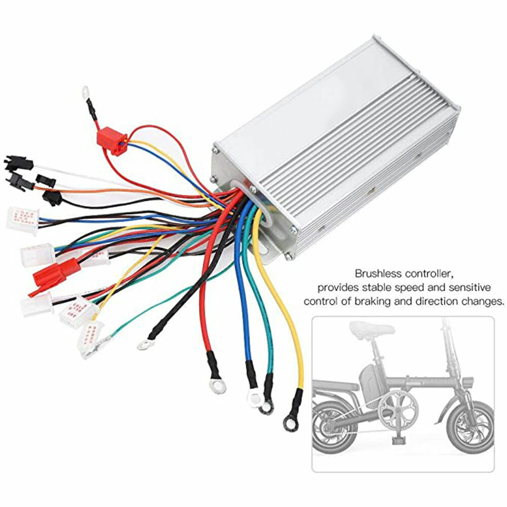 350W500W 36/48V E-bike Scooter DC Motor Brushless Speed Controller Throttle Grip