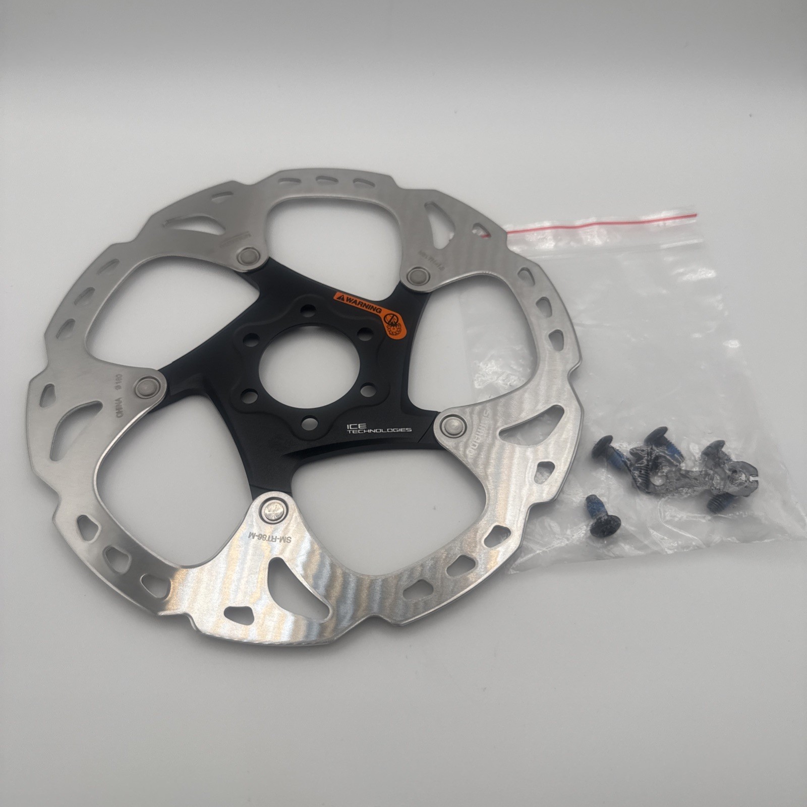 Shimano SM-RT86-M 6 Bolts Bike Disc Brake Rotor Ice Technologies 180MM