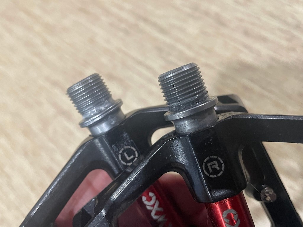CXWXC Road MTB BMX Wide Bike Pedals Aluminum Alloy Red Black CX-930