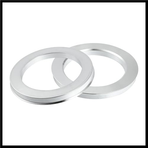 4pcs OD 106mm to ID 77.8mm Aluminium Alloy Car Hub Centric Rings Wheel Bore