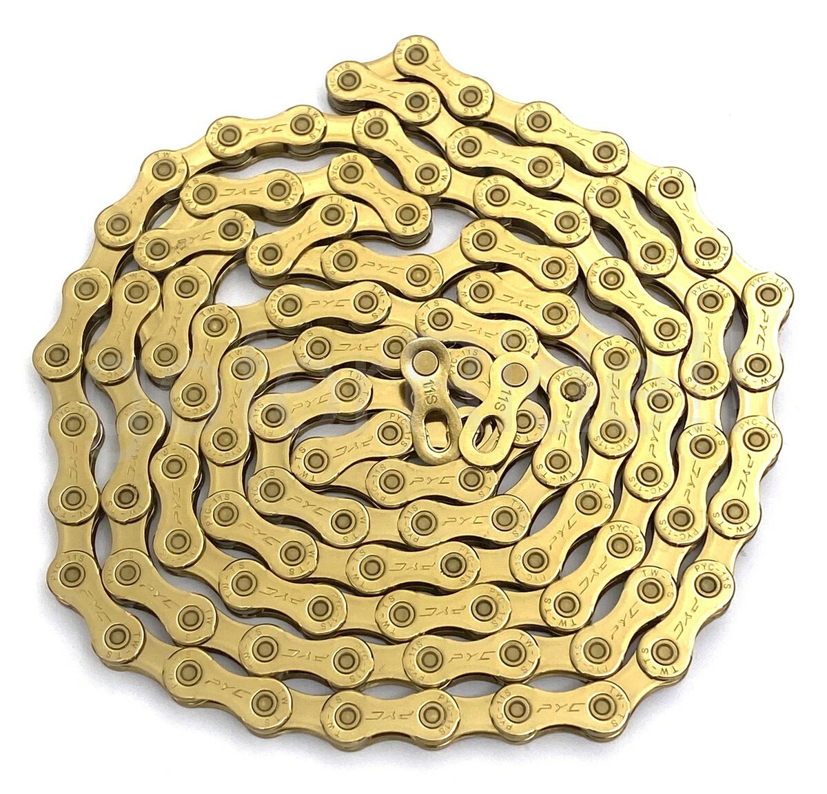 New PYC 11-Speed Ti Gold 1/2″X11/128″ 116L Bike Chain X11EL for SHIMANO/SRAM