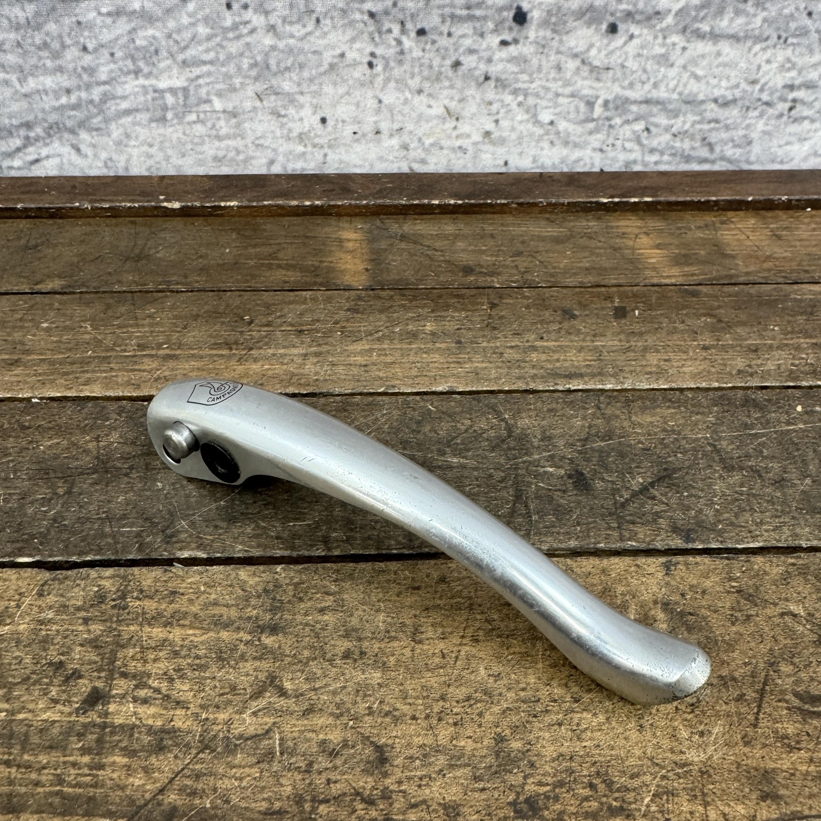 Vintage Campagnolo Brake Lever Blade Silver 4-Finger Drop Bar Road 23.8mm Handle