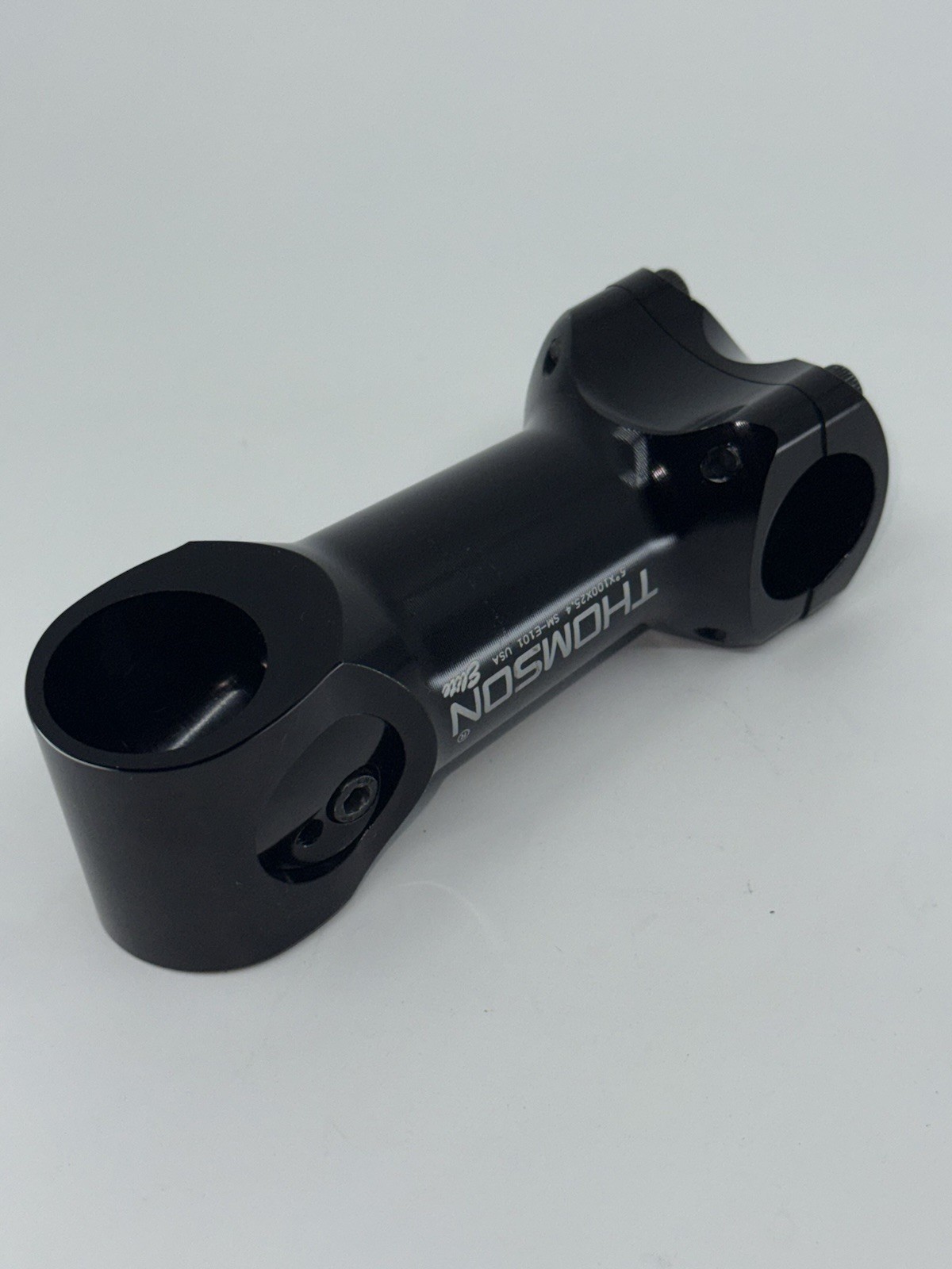 Thomson Elite Mountain Gravel Bike Stem 25.4 Bore 100mm 5° Black 1-1/8 SM-E101