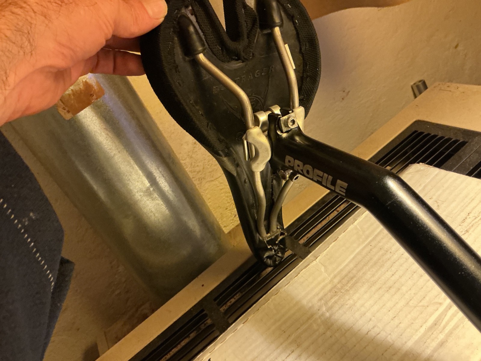 Profile Designs seatpost forward-angle Time Trial/Tri 27.2mm ‘97