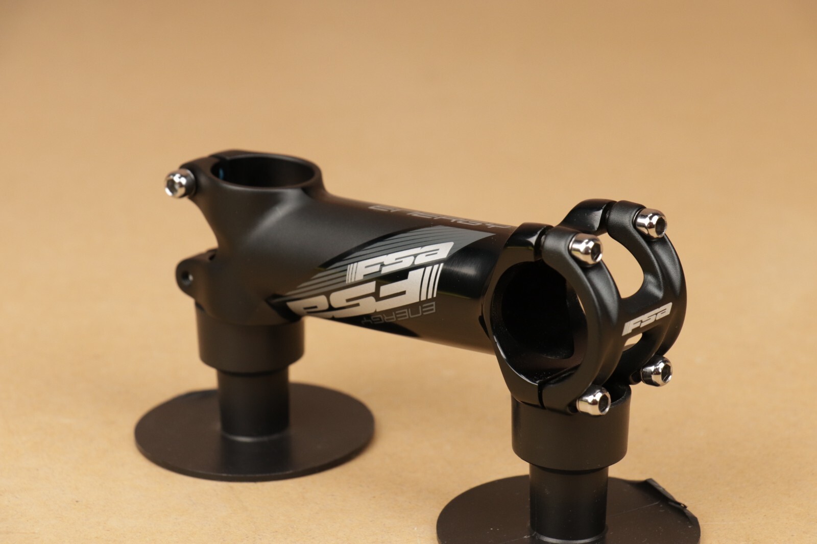 FSA Energy 110mm 1-1/8 Threadless Bicycle Stem +/- 6º 31.8mm Bars Titanium Bolts