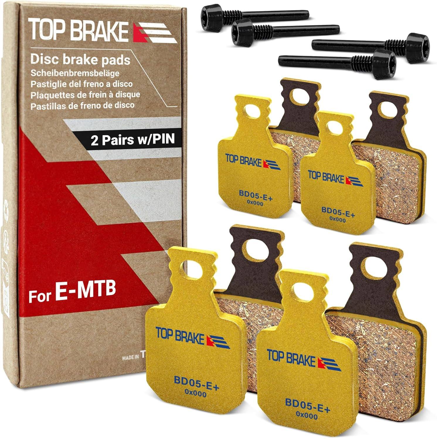 Disc Bike Brake Pads Compatible with MAGURA MT5 Mt5E MT7 MT7 PRO MT Thirty | MTB