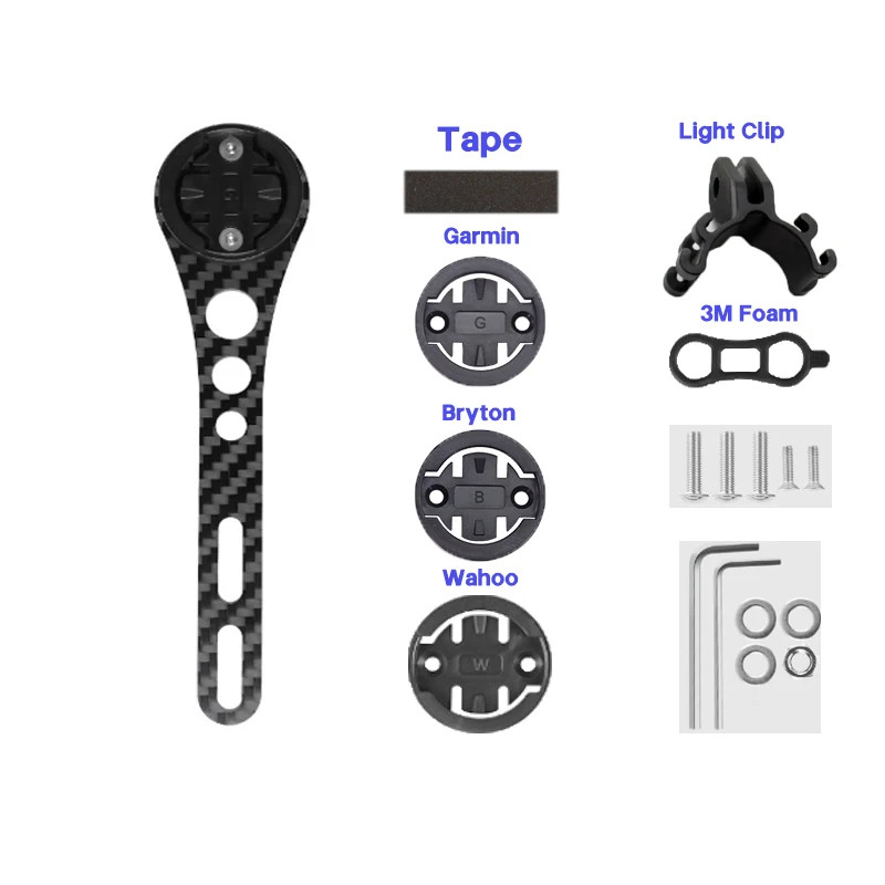 Road Bike Carbon Fiber Handlebar 28.6mm Integrated Handlebar Bicycle Parts