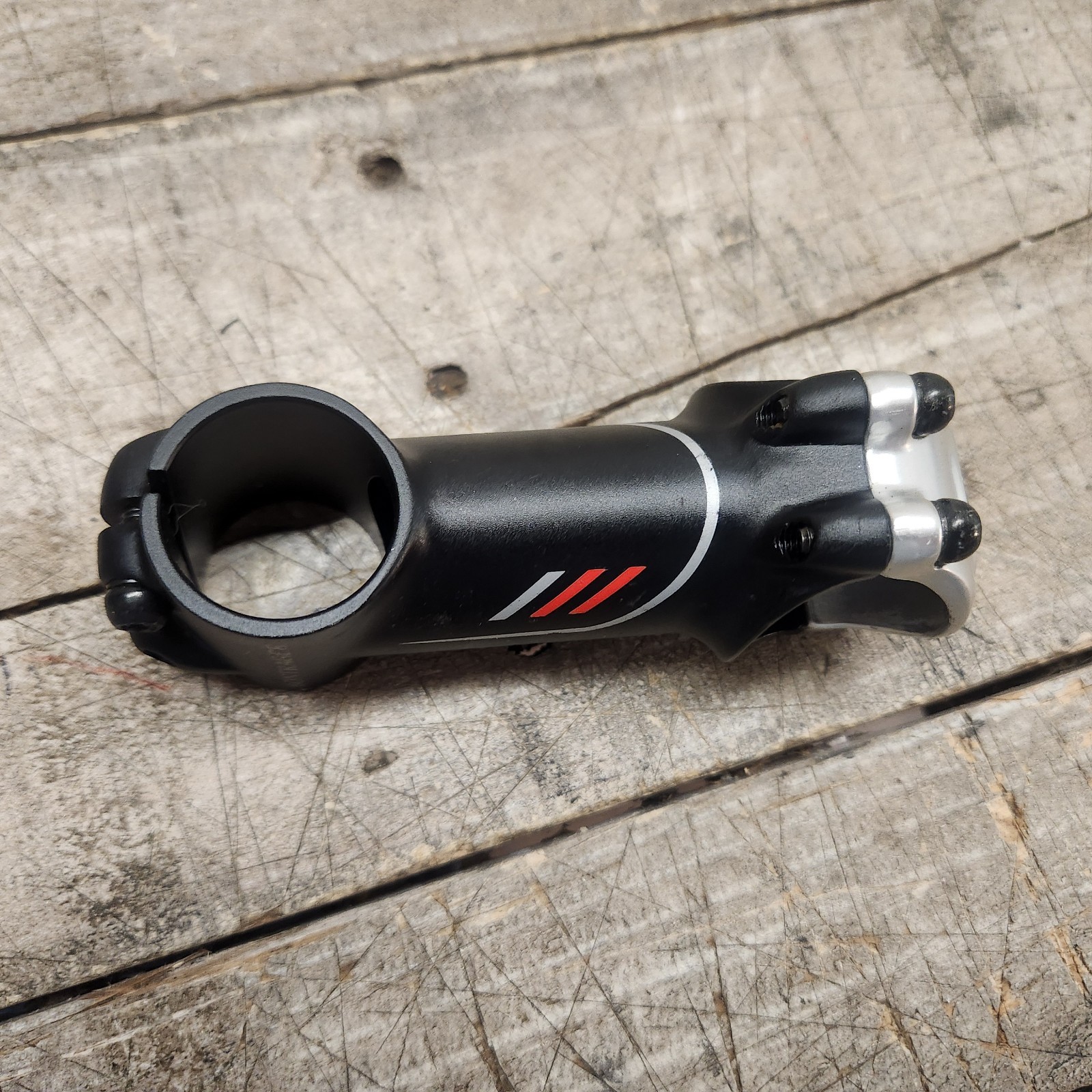 Bontrager Race X Lite Stem 80mm 31.8mm Clamp 1-1/8” Threadless Black Silver MTB