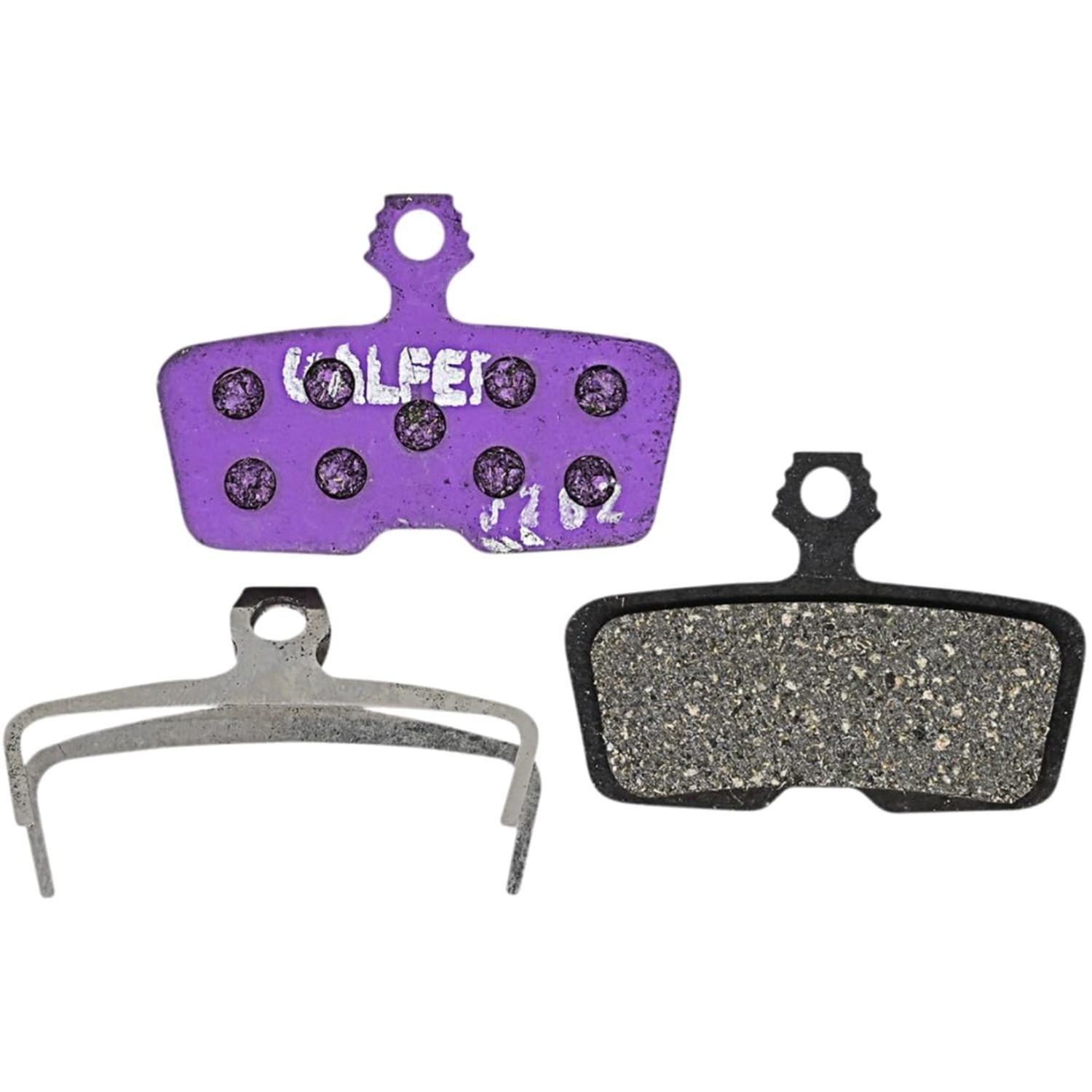 Galfer G1652 E-Bike Brake Pads – Powerful & Progressive Braking, Violet Color