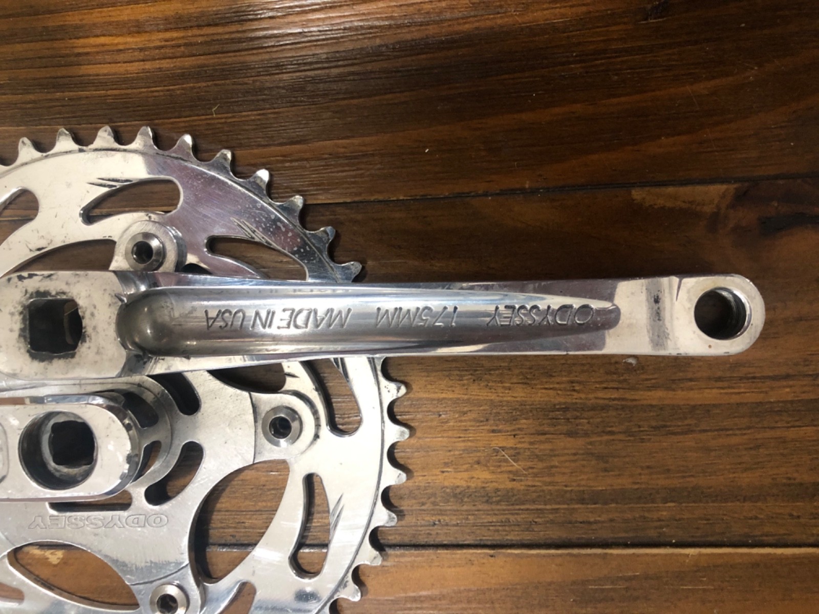 Vintage odyssey black widow crank 175mm