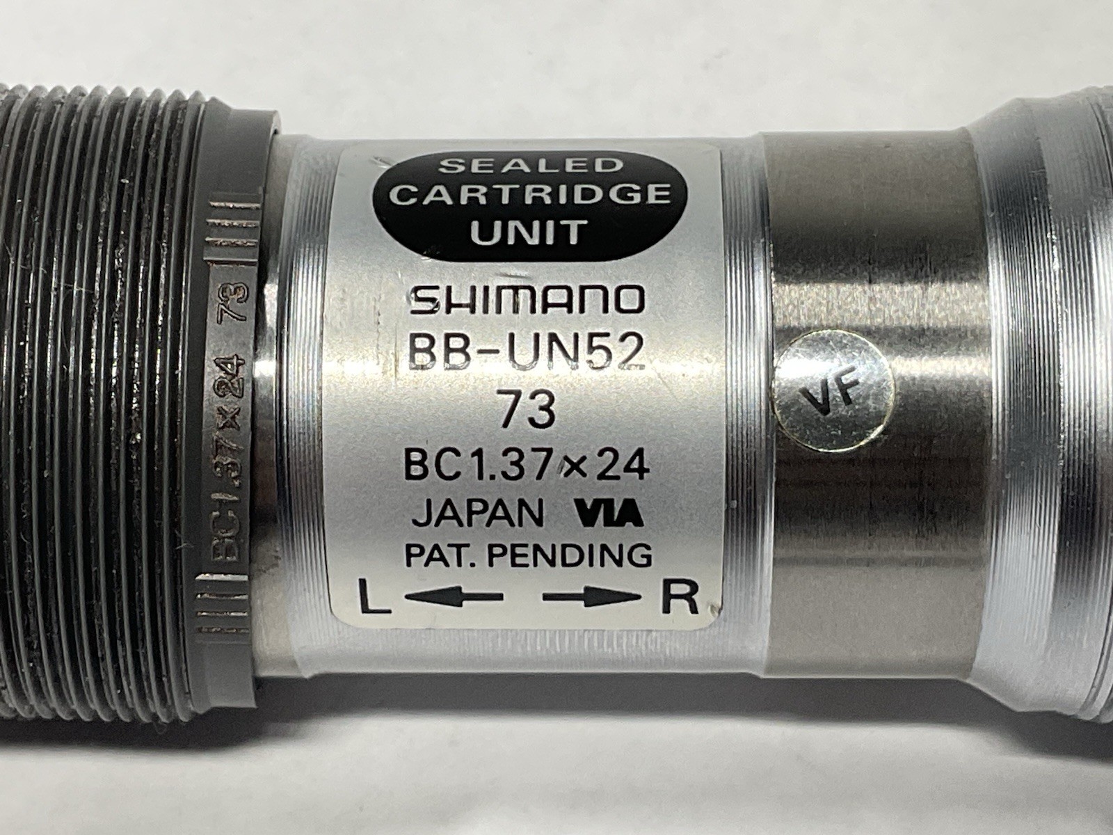 Shimano BB-UN52 Bottom Bracket 73/114mm BSA Sealed Cartridge Square Taper MTB