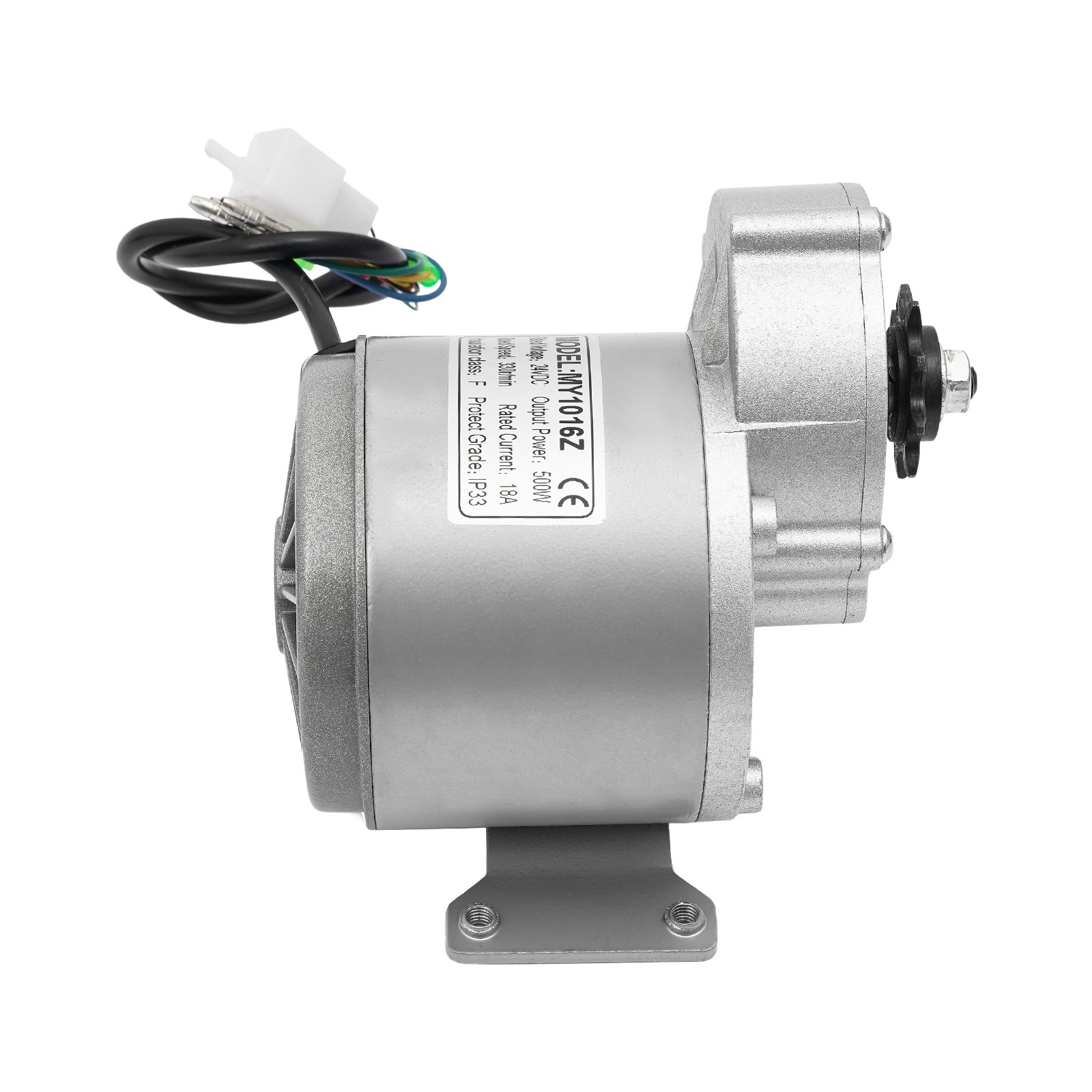 24V Electric Conversion Motor Kit, Motor Conversion Kit with Reverse Throttle