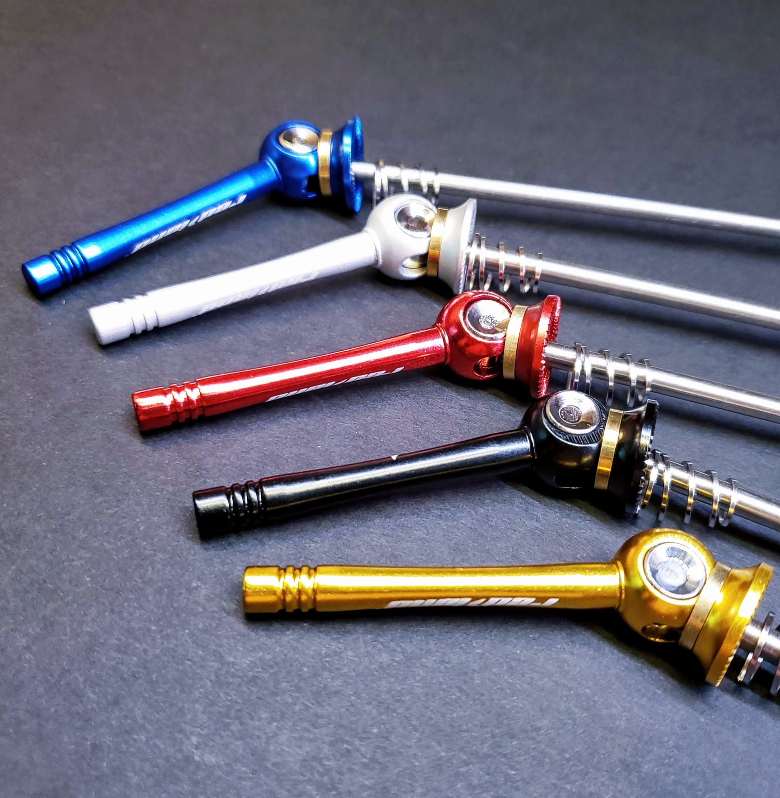 50g Titanium Bicycle Skewers QR Road-MTB Bike Ti Quick Release 9*135mm