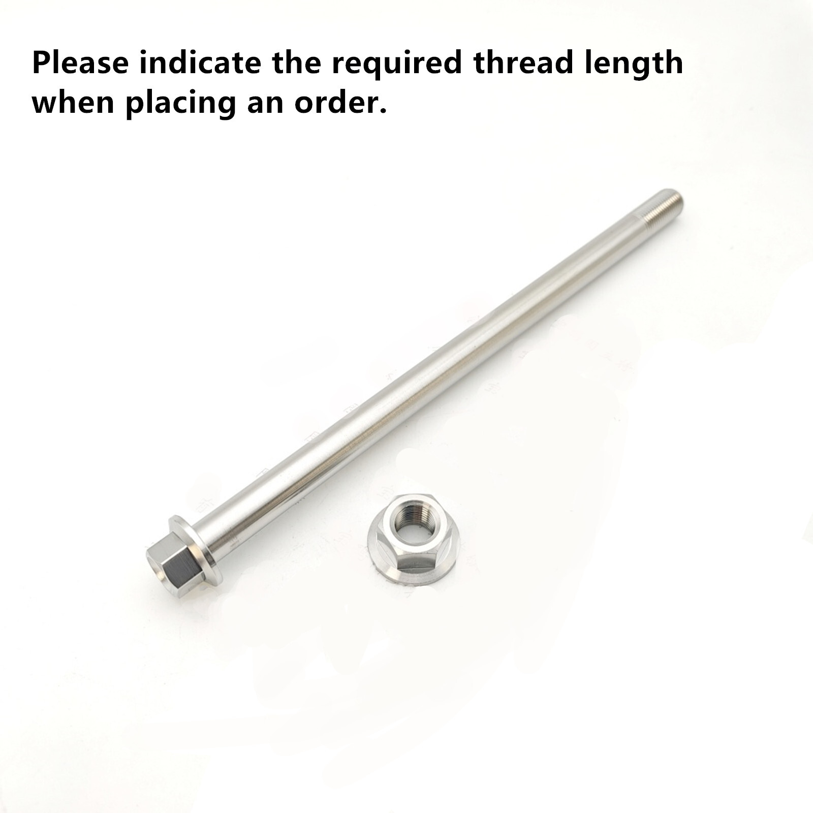 1 Pcs M10 X1.25 X 200mm/240mm/350mm Titanium Alloy Screws Flange Head Cap Bolts