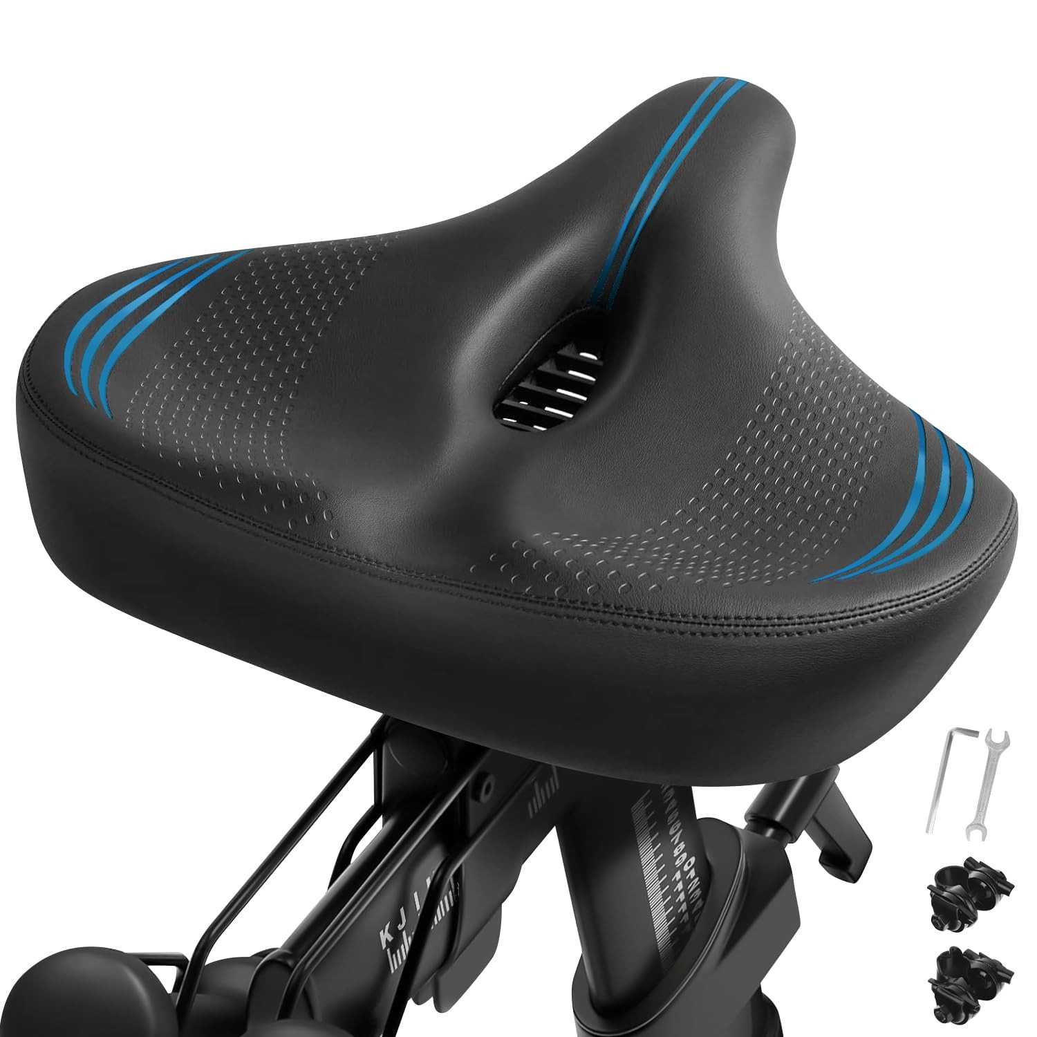 Oversized Bike Seat Cushion for Peloton Bike & Bike+, Comfort Bicycle Seat Re…