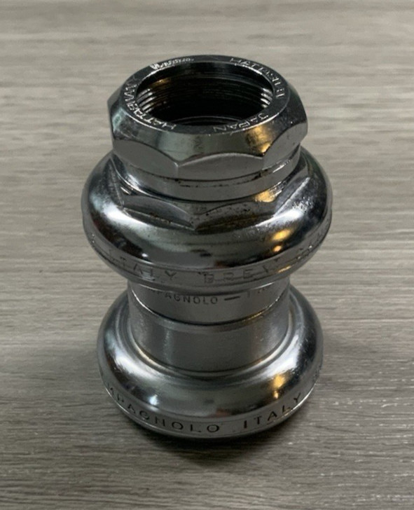 CAMPAGNOLO HEADSET ONE INCH THREADED BRITISH THREADING STEEL CROWN NUT HATTA