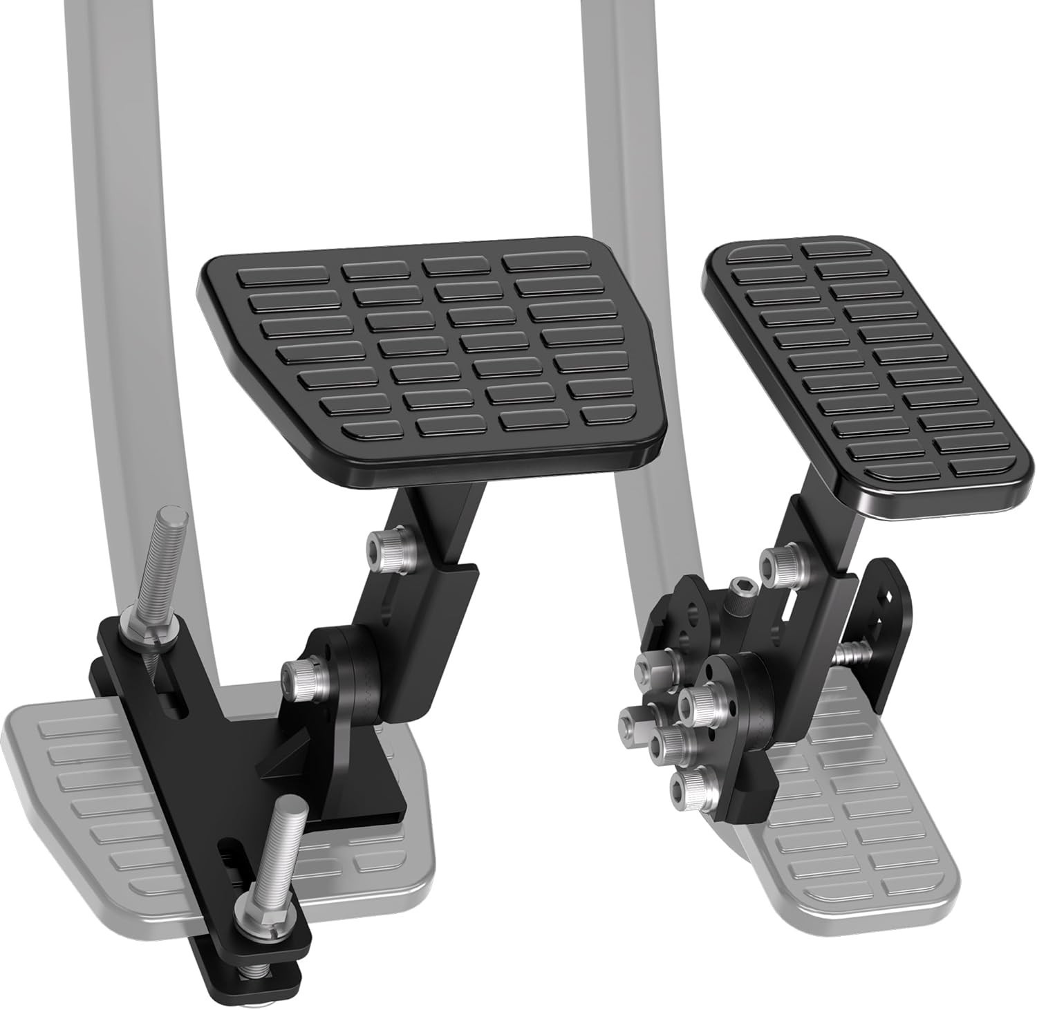 Adjustable Gas and Brake Pedal Extenders for Short Drivers in Vehicles