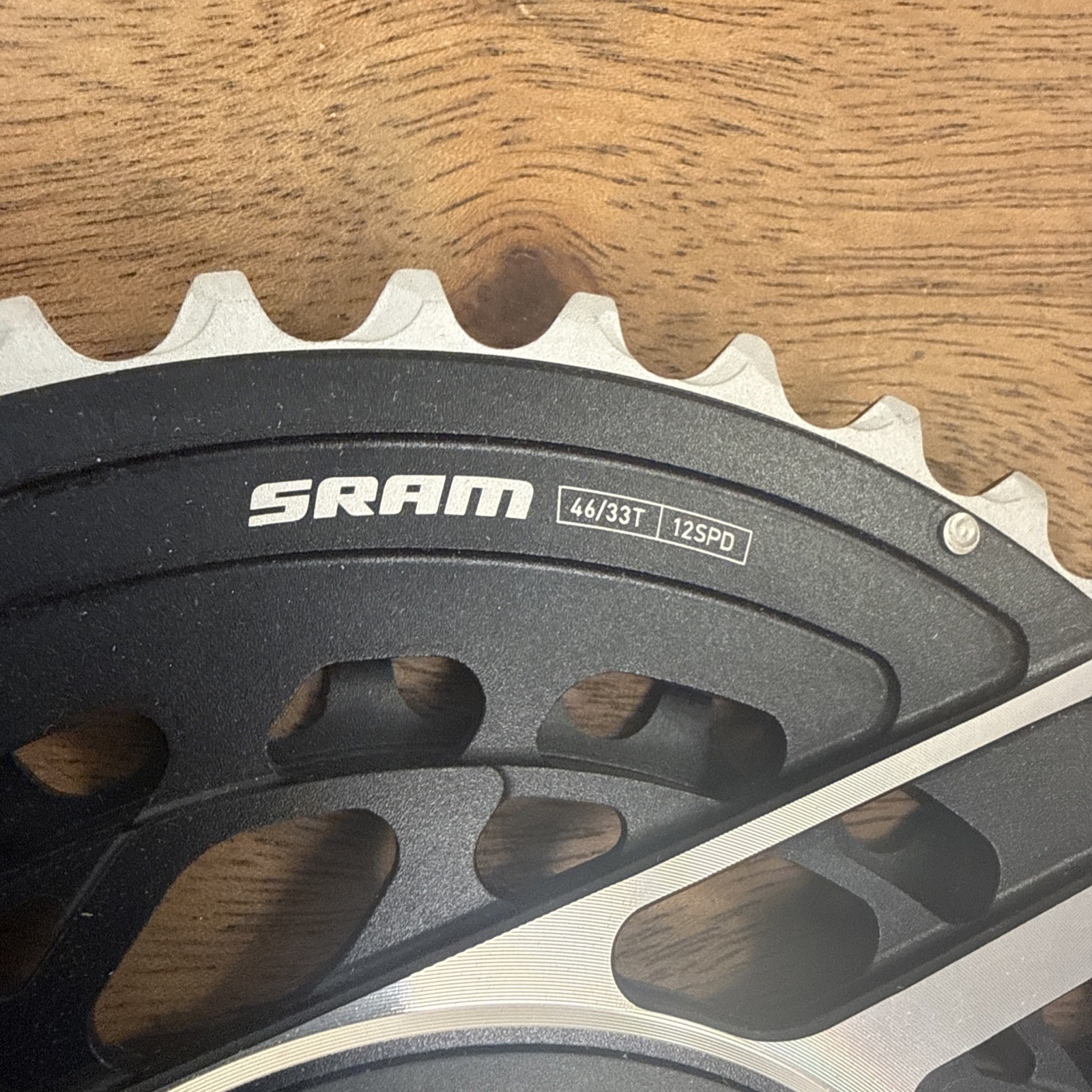 SRAM RED E1 2×12 Road Gravel Bike Crankset 46-33T FC-RED-E1 165mm Dub SL