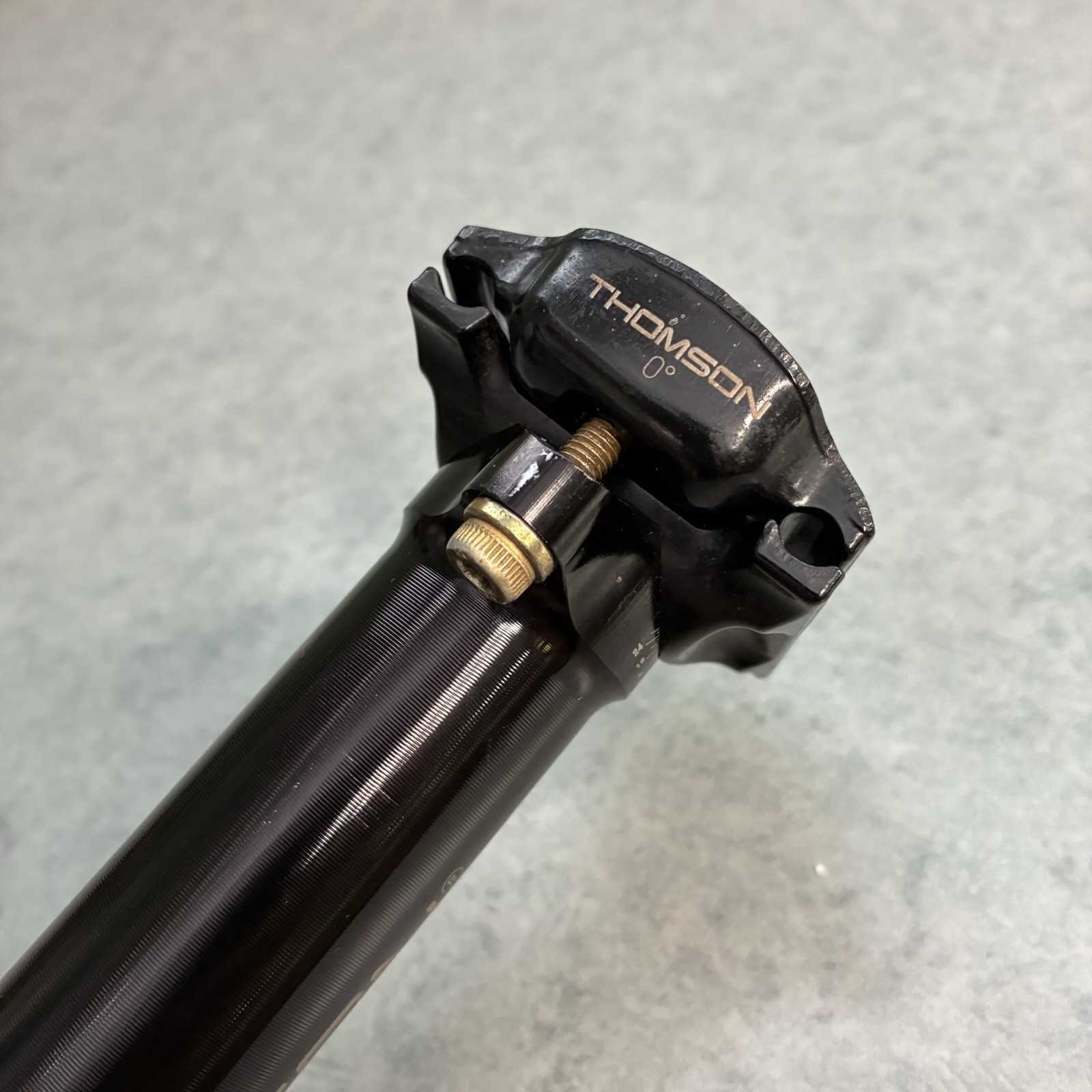 Thomson Elite Seatpost 28.6 x 250mm *CUT* Black Zero Setback MTB & Road