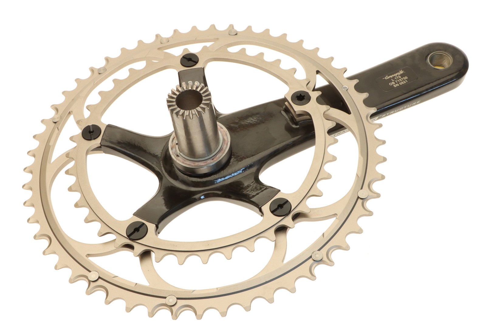 Campagnolo Record Carbon Crankset 53/39T 10 Speed 170mm 2007 NEW NOS
