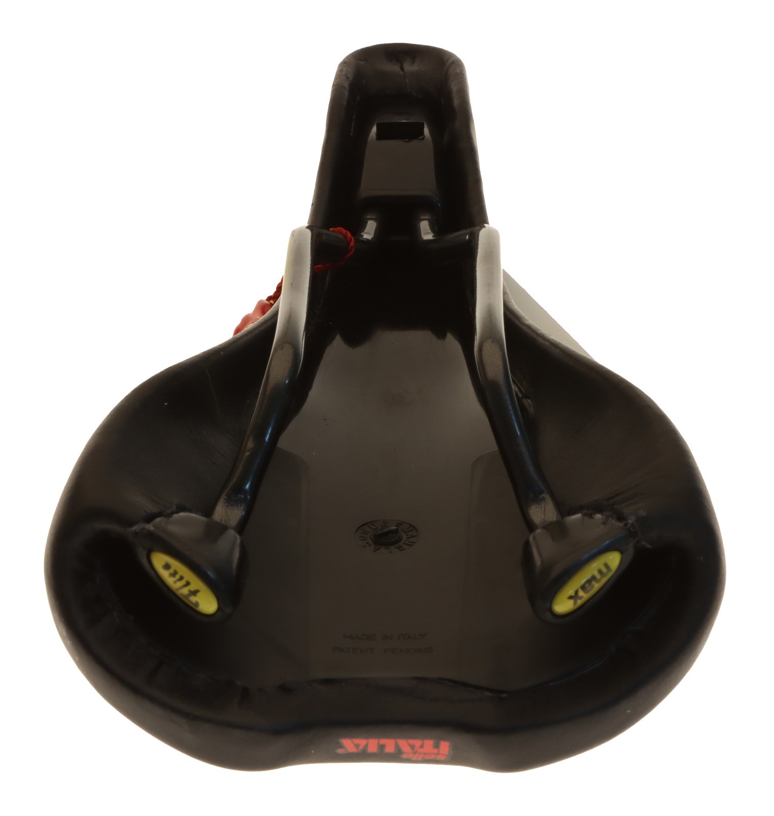 Selle Italia Max Flite Saddle Vanadium Rails Black Smooth Leather NIB NOS NEW