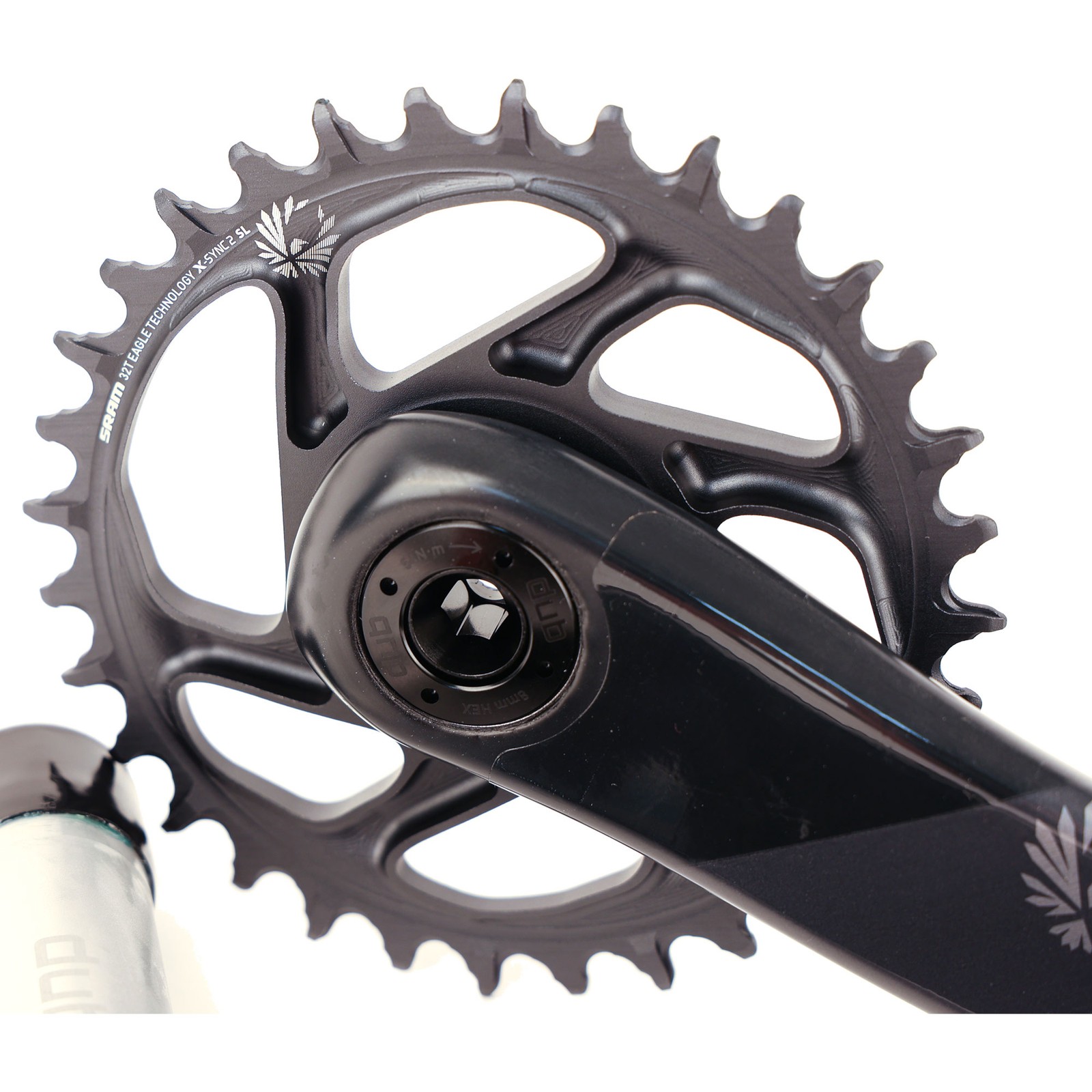 SRAM XX1 Eagle Carbon Crankset, 34T, 12-Speed, DUB, Boost 148mm, 52mm Chainline