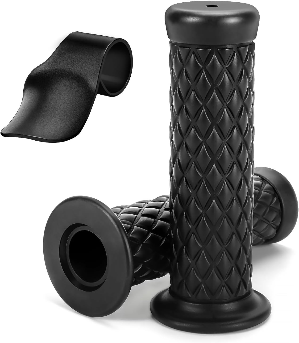 7/8″ Motorcycle Hand Grips Black for Dirt Bike Pit Bike Motorcycle for CRF YZF