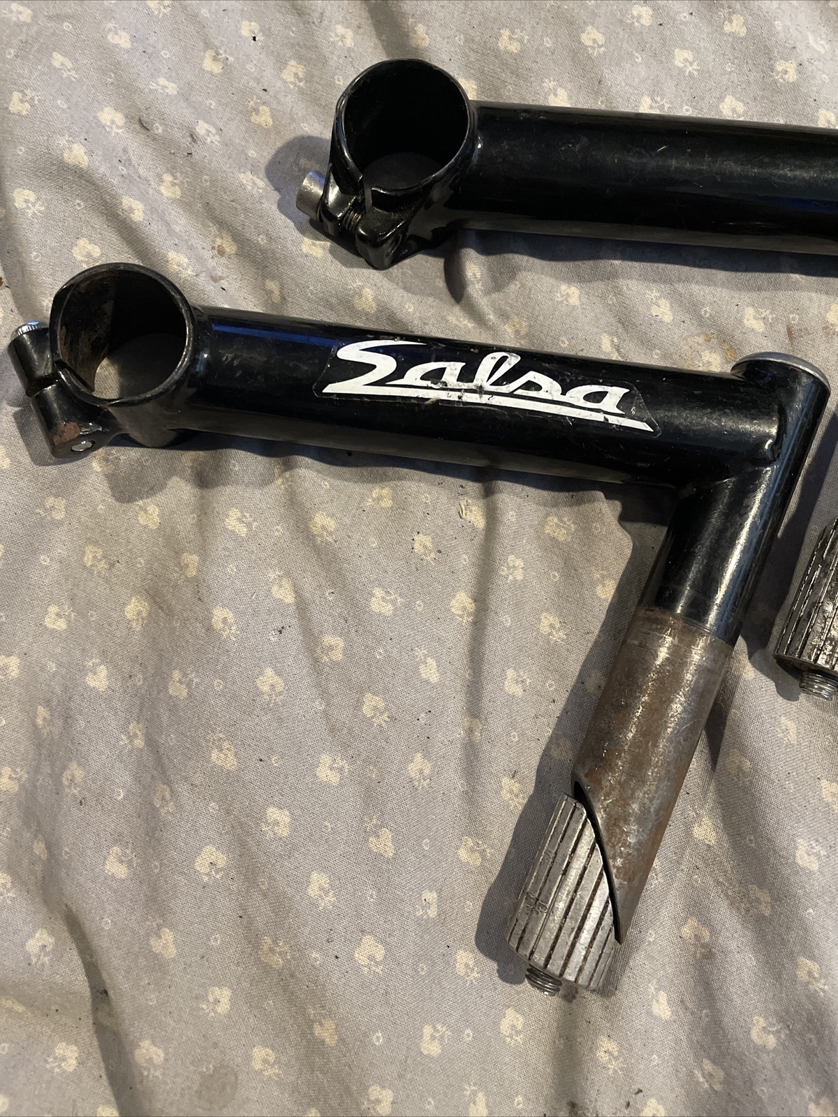 Salsa steel road stem 1” 14cm 25.8 handmade!