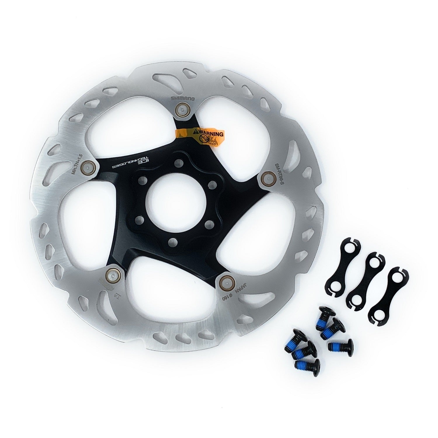 Shimano XT SM-RT86-S2 160mm 6-Bolt Disc Brake Rotor Ice Tech ISMRT86S2