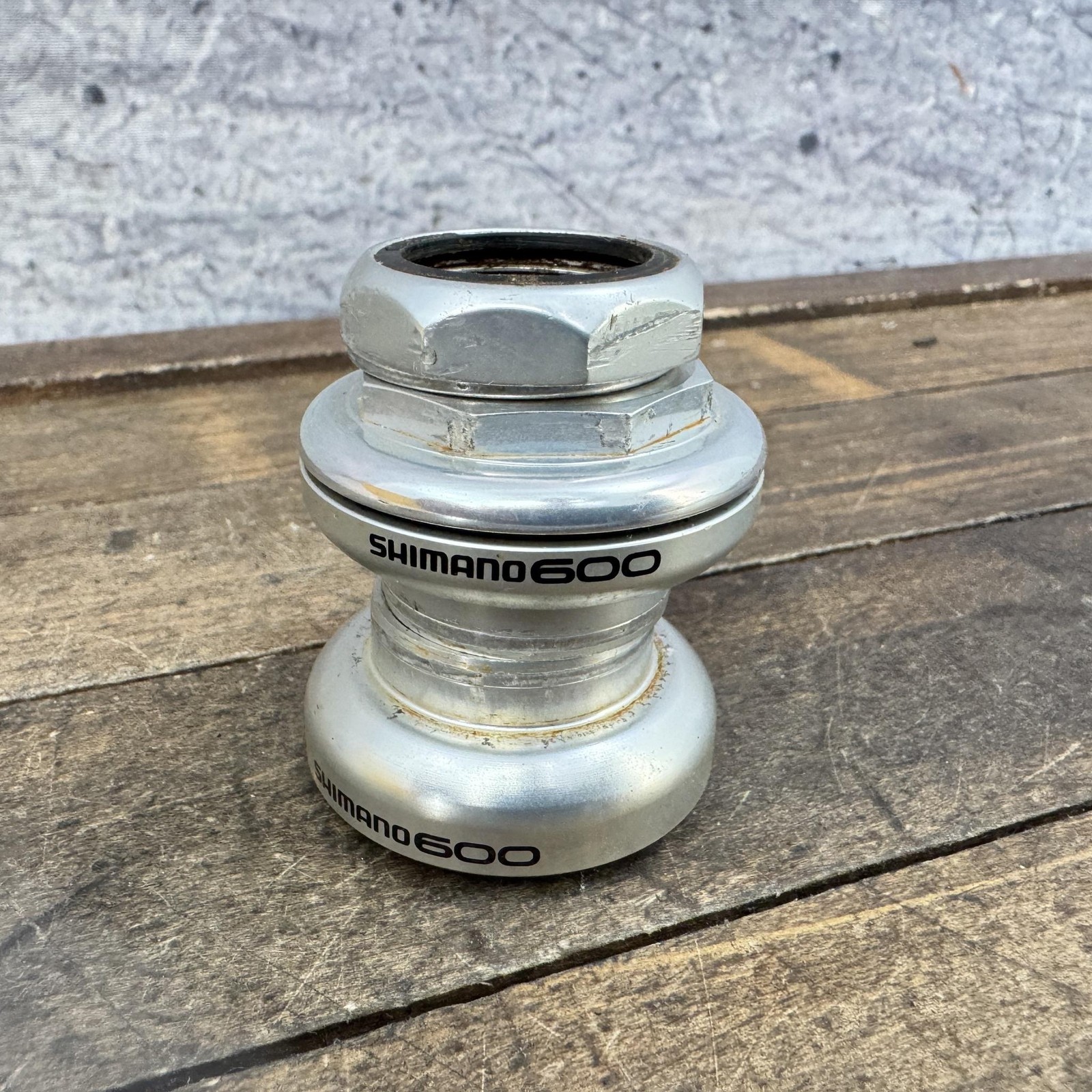 Vintage Shimano 600 HP-6500 1 Inch Threaded Headset 30.2 26.4 1980s Bike Sealed