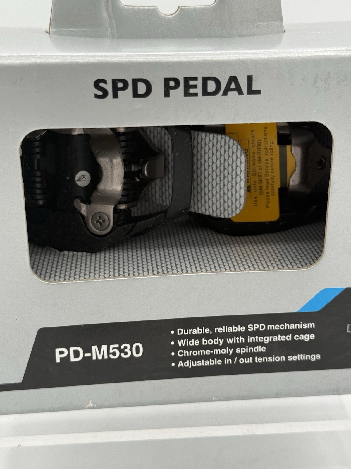 Shimano PD-M520 SPD MTB Pedals Clipless 9/16″ SM-SH51 Cleats Black New In Box
