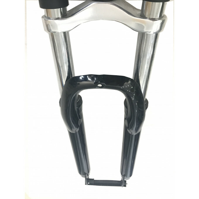 JZsports 26″ Suspension Bicycle Fork & 1 1/8″ Headset – Gas Motorized Bike Fork
